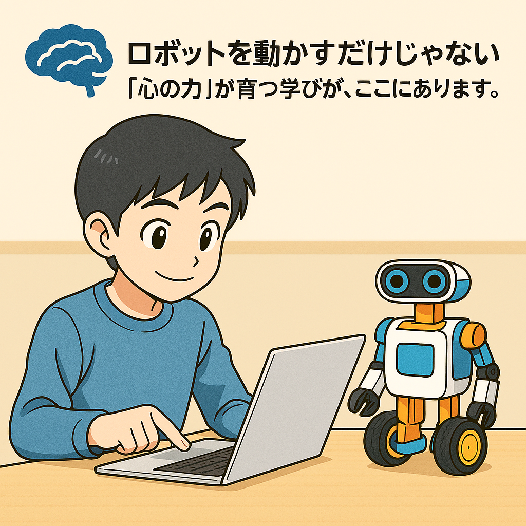 ロボットを動かすだけじゃない